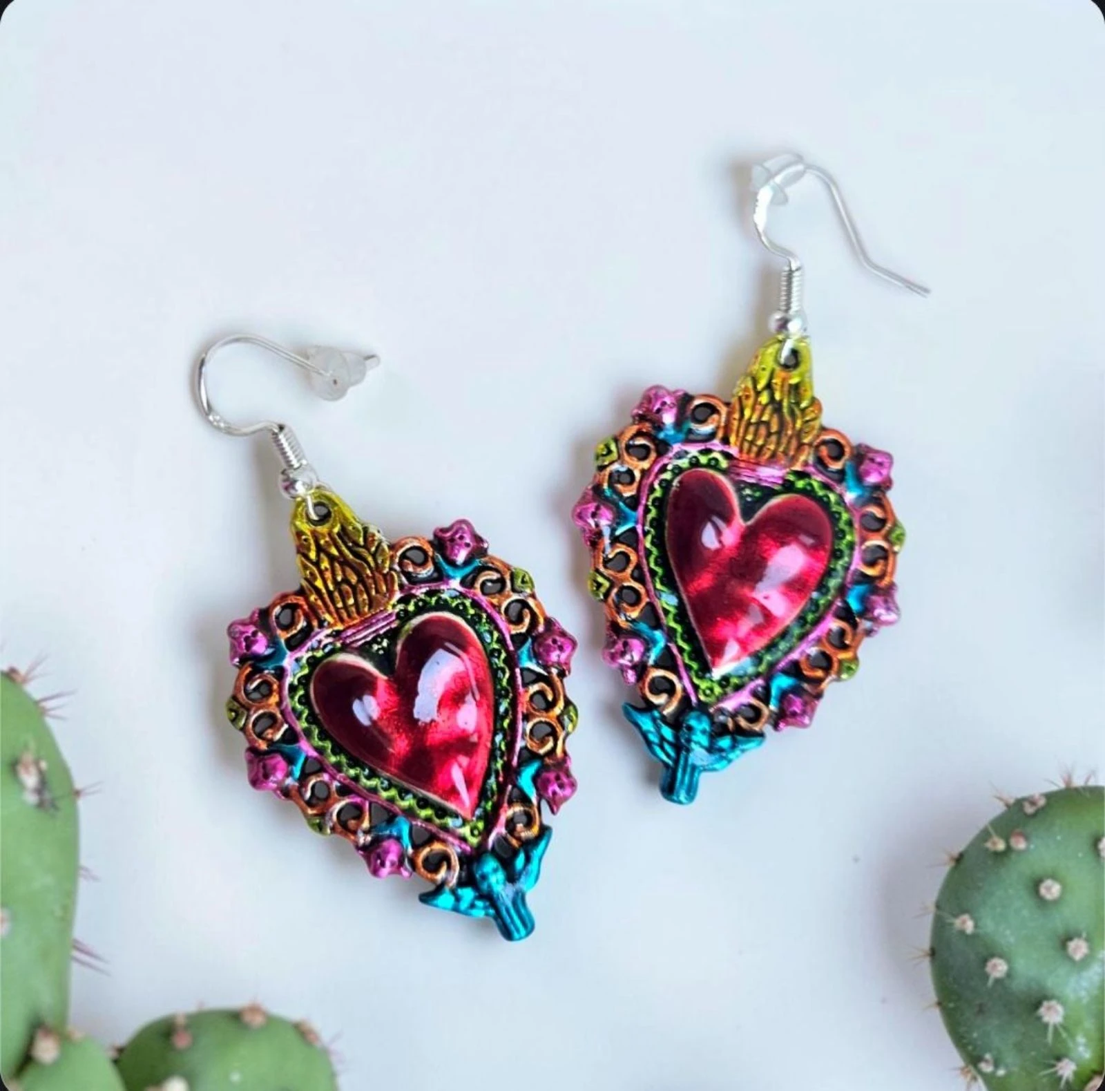 Boucles d'oreilles Sagrado Corazon – photo 4